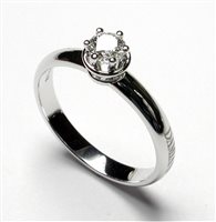 Anello Damiani Donna Minou in Oro bianco Diamante 81087937 - 81087937